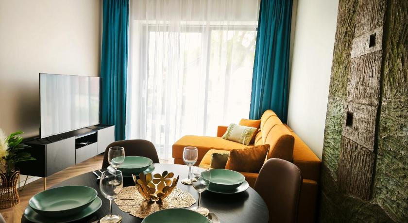 Apartament Deluxe z 1 sypialnią i widokiem na miasto
