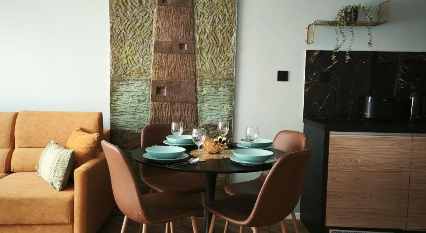 Apartament Deluxe z 1 sypialnią i widokiem na miasto