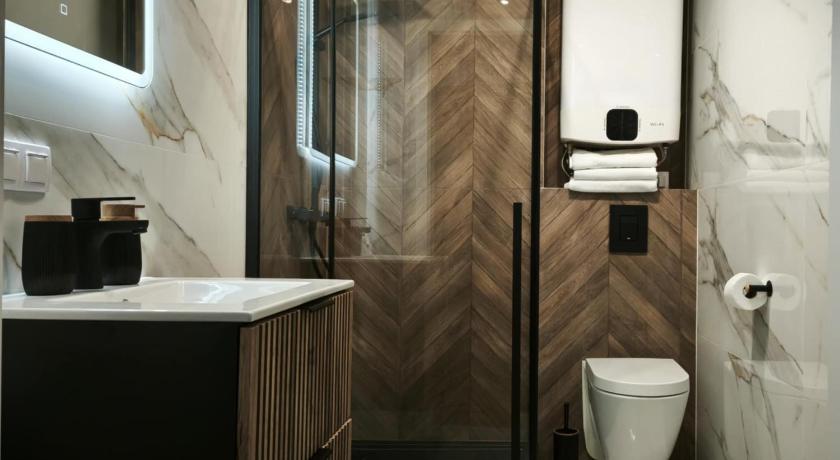 Apartament Deluxe z 1 sypialnią i widokiem na miasto