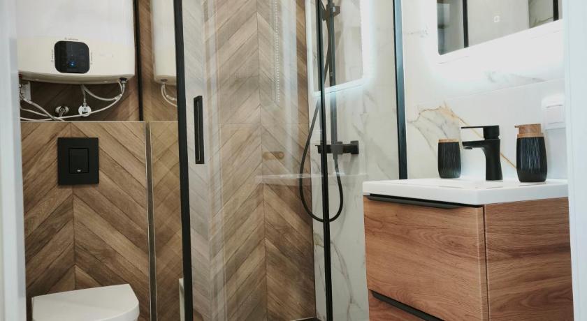 Apartament z 1 sypialnią i balkonem