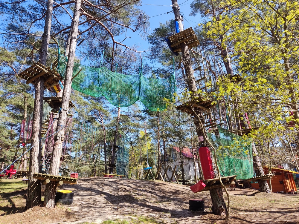 Park Linowy w Pobierowie