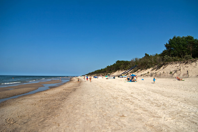 Plaża w Pogorzelicy