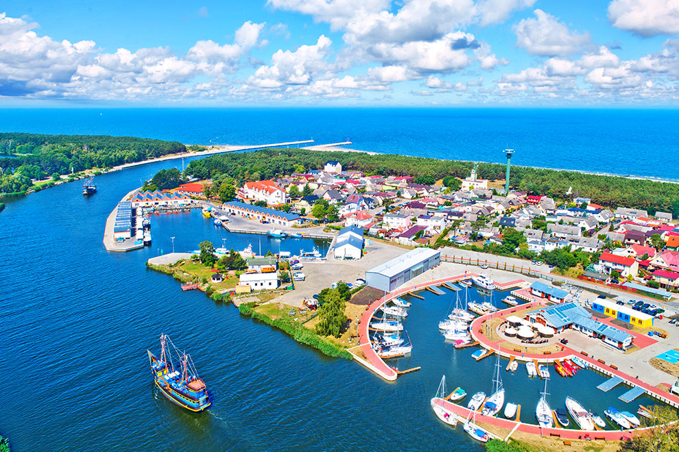 Port i marina w Dziwnowie